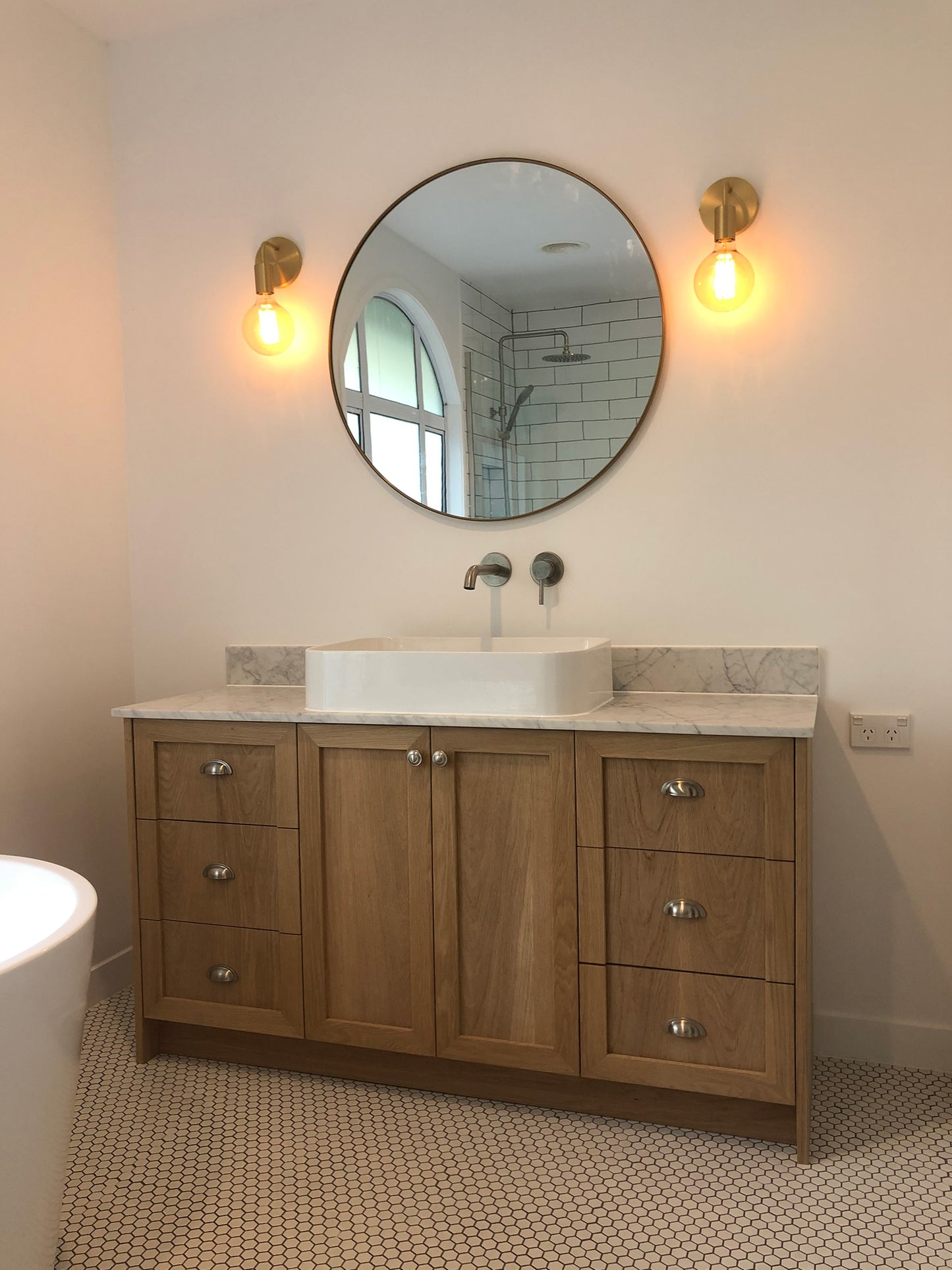 Abode Vanity - Custom Door Oak