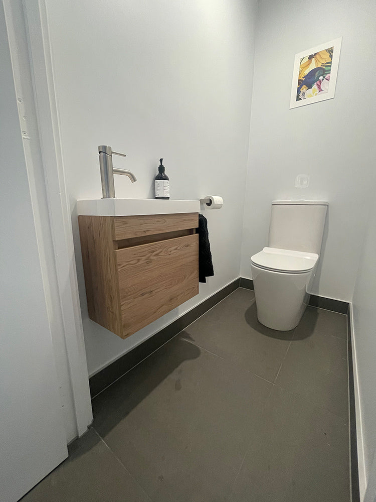 Dew Vanity 1 Drawer Wall Hung Cabinet & Basin