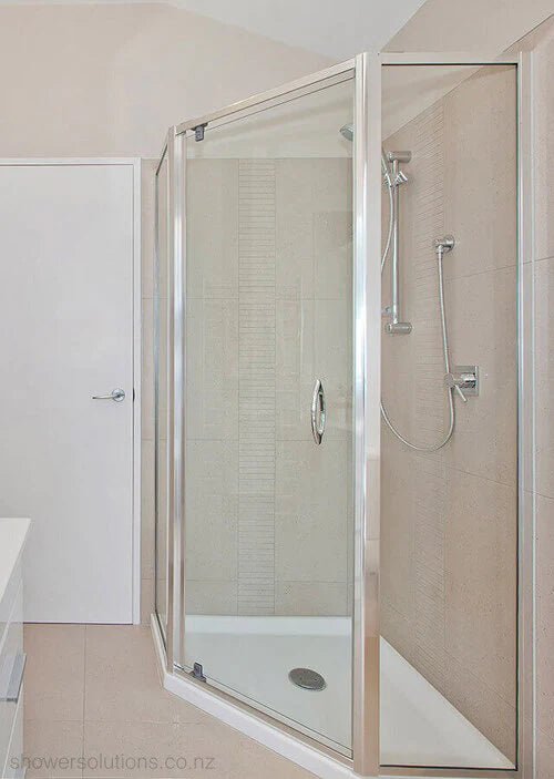Framed Two Sided Shower Angle