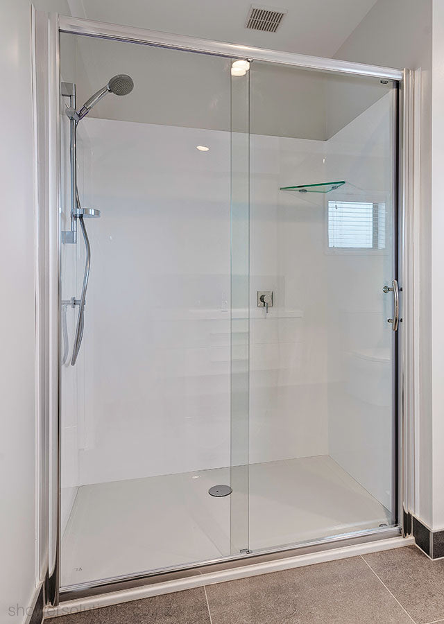 Framed Alcove Shower - 2 Panel Slider
