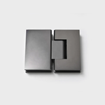 Abode Shower Hinges Wall to Glass Gunmetal