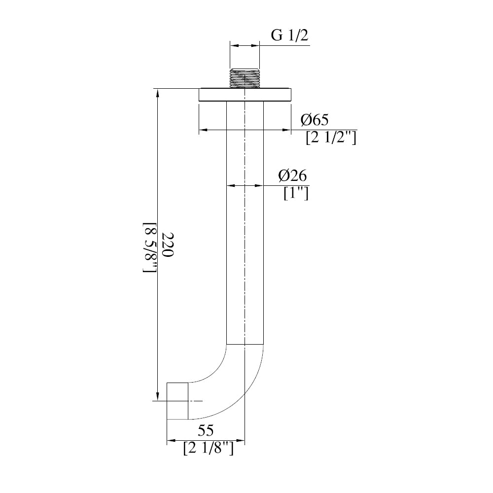 Streamline Bath Spout