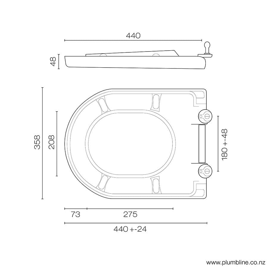 Universal | Soft Close Toilet Seat