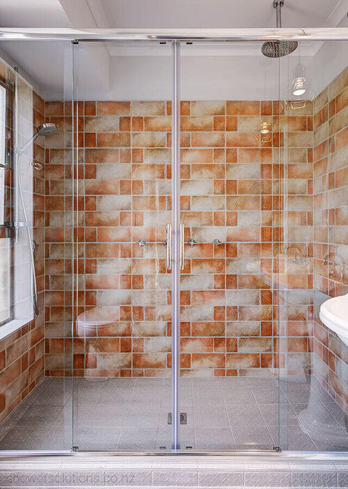Two-Panel Sliding Shower Door