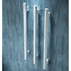 Minimalist | Round Vertical Heated Towel Bar 12V 850MM