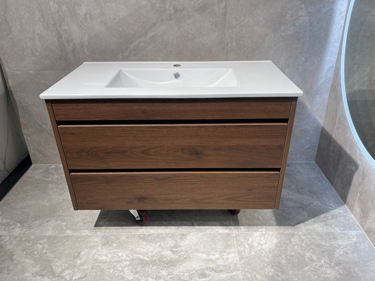 Dew Vanity Standard Top 900mm Walnut