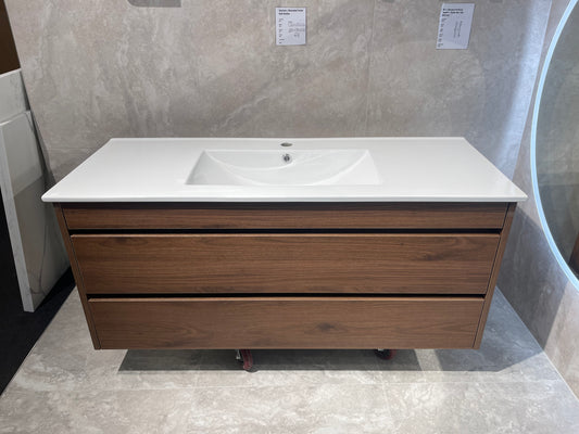 Dew Vanity Standard Top 1200mm Walnut