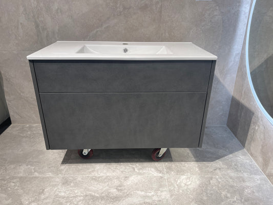 Dew Vanity Standard Top 900mm Honed Slate Velvet