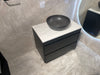 Abode Vanity Stone Top 750mm Black Wilderness