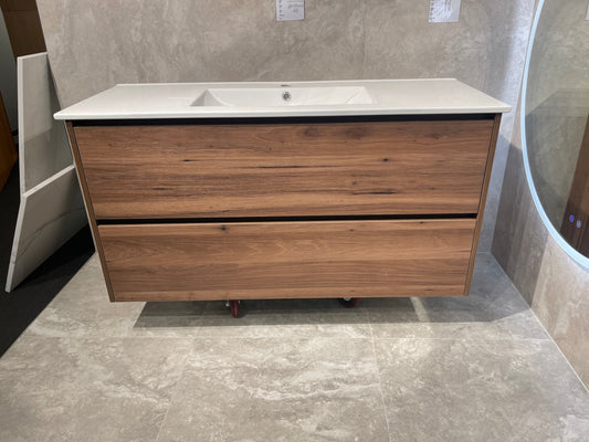 Dew Vanity Standard Top 1200 mm Walnut