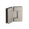 Abode Shower Hinges 135 Degree Brushed Nickel