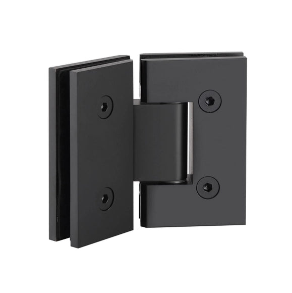 Abode Shower Hinges 135 Degree Matte Black