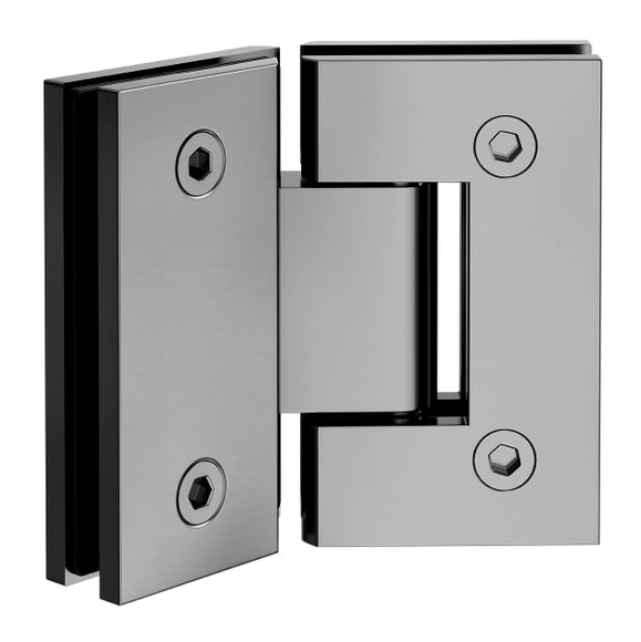 Abode Shower Hinges 135 Degree Gunmetal