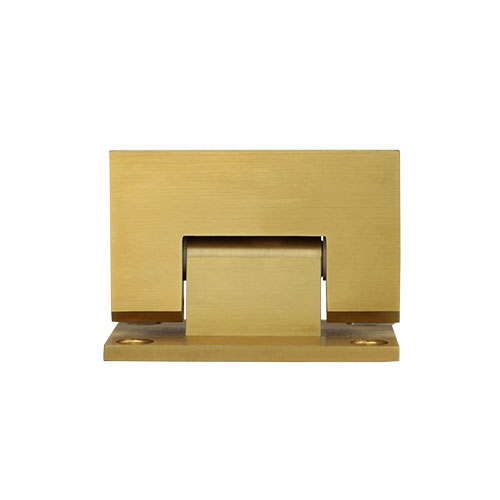 Abode Shower Hinges Wall to Glass Brushed Brass