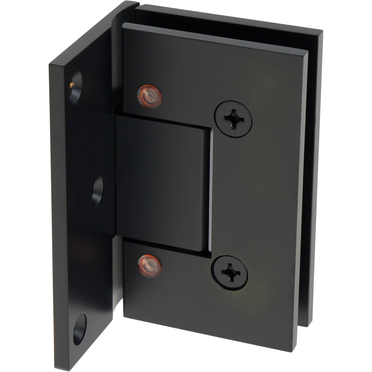 Abode Shower Hinges Wall to Glass (Offset)  Matte Black