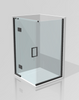 Two Sided Frameless Glass Hinged Shower
