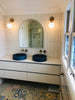 Abode Vanity - 4 Drawers Stone Top Melamine - Ashton Urban Style