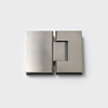 Abode Shower Hinges Wall to Glass Brushed Nickel
