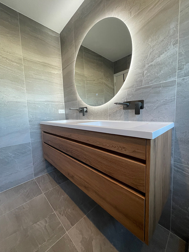 Dew Vanity 2 Drawers Wall Hung Cabinet & Basin