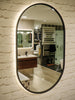 Abode Flat Polished LED Mirror - Oval