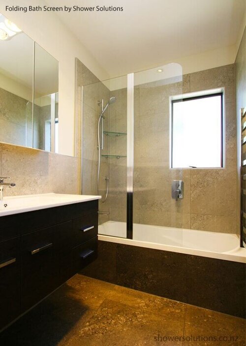 Framed Bath Screens - Door