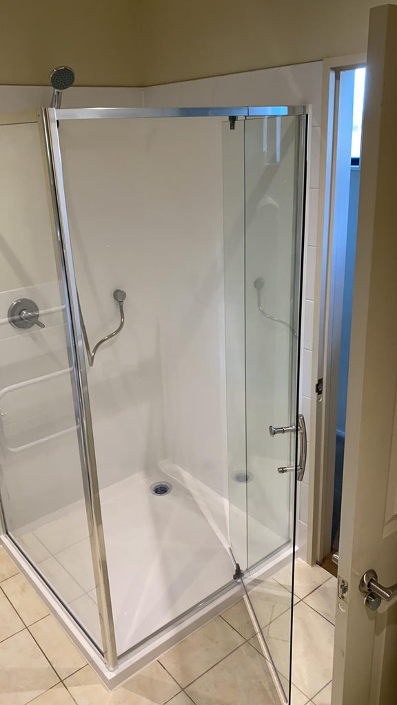 Framed Two Sided Shower Pivot - Door