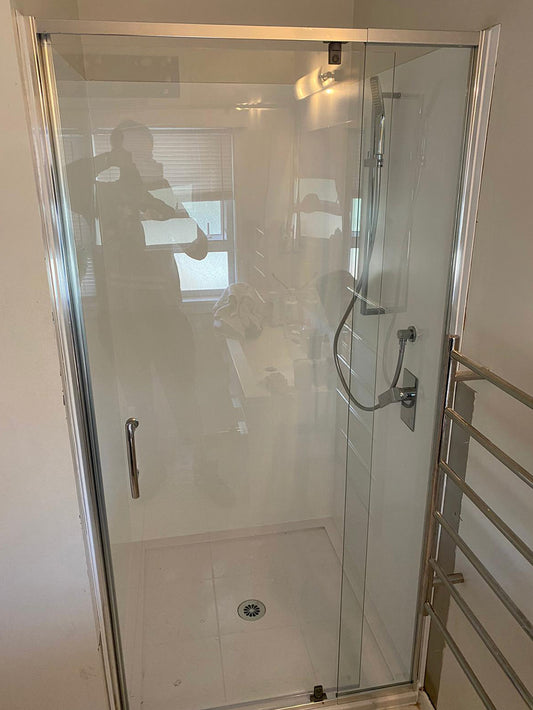 Framed Alcove Shower Pivot Door