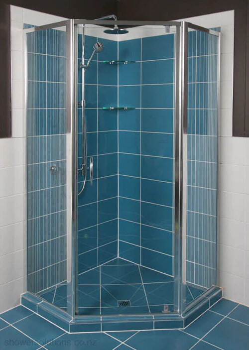 Framed Two Sided Shower Angle