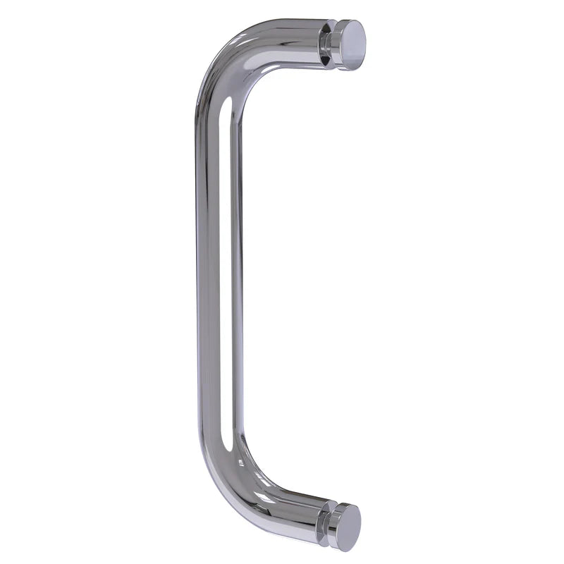 Single Round D Shower Handle with Caps 250mm