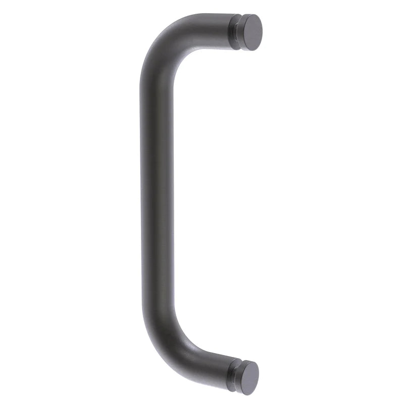 Single Round D Shower Handle with Caps 250mm