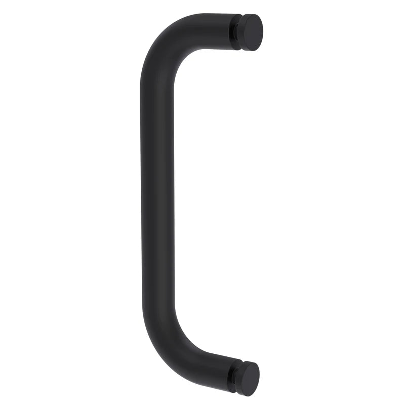 Single Round D Shower Handle with Caps 250mm