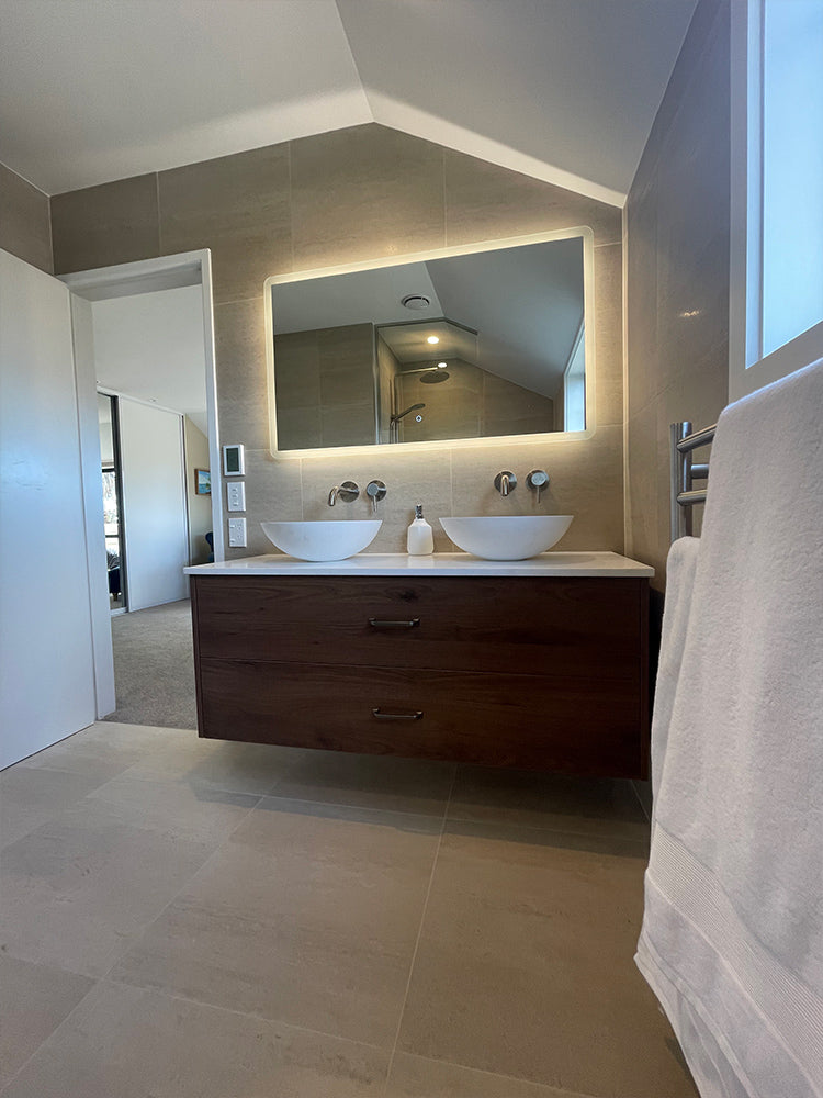 Abode Vanity & Stone Top - Malamine Finish