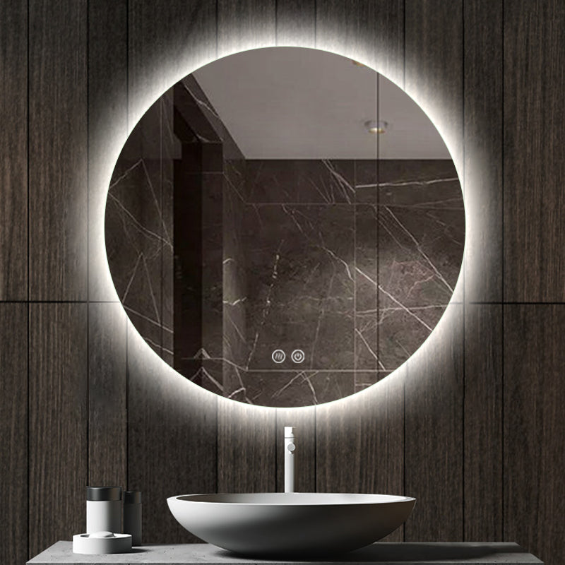 Jupiter | Round Warm Led Mirror