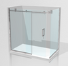 Two Sided Frameless Glass Sliding Shower