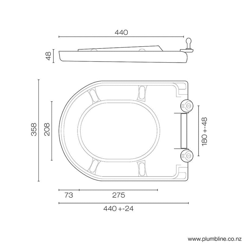 Universal | Soft Close Toilet Seat