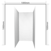 Shower Liner 3 sided 1000x1000x1000 Flat