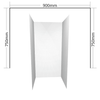 Shower Liner 3 sided 750x900x750 Flat