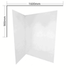Shower Liner 2 sided 1600×900 Flat